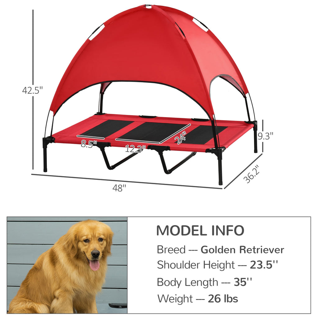 Elevated Cooling Dog Cot — 48"