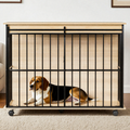 Wooden Dog Crate — Furniture Style