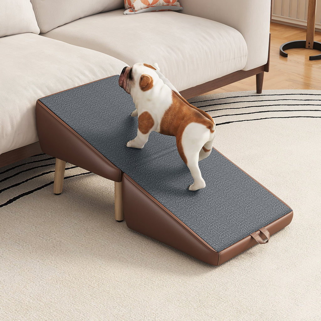 Foldable Wood Pet Stairs & Ramp — Large