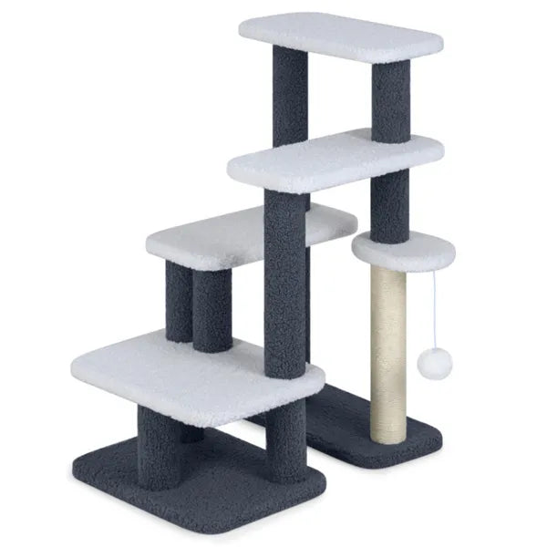 Cat Stairs & Tree — 4-Level Combo