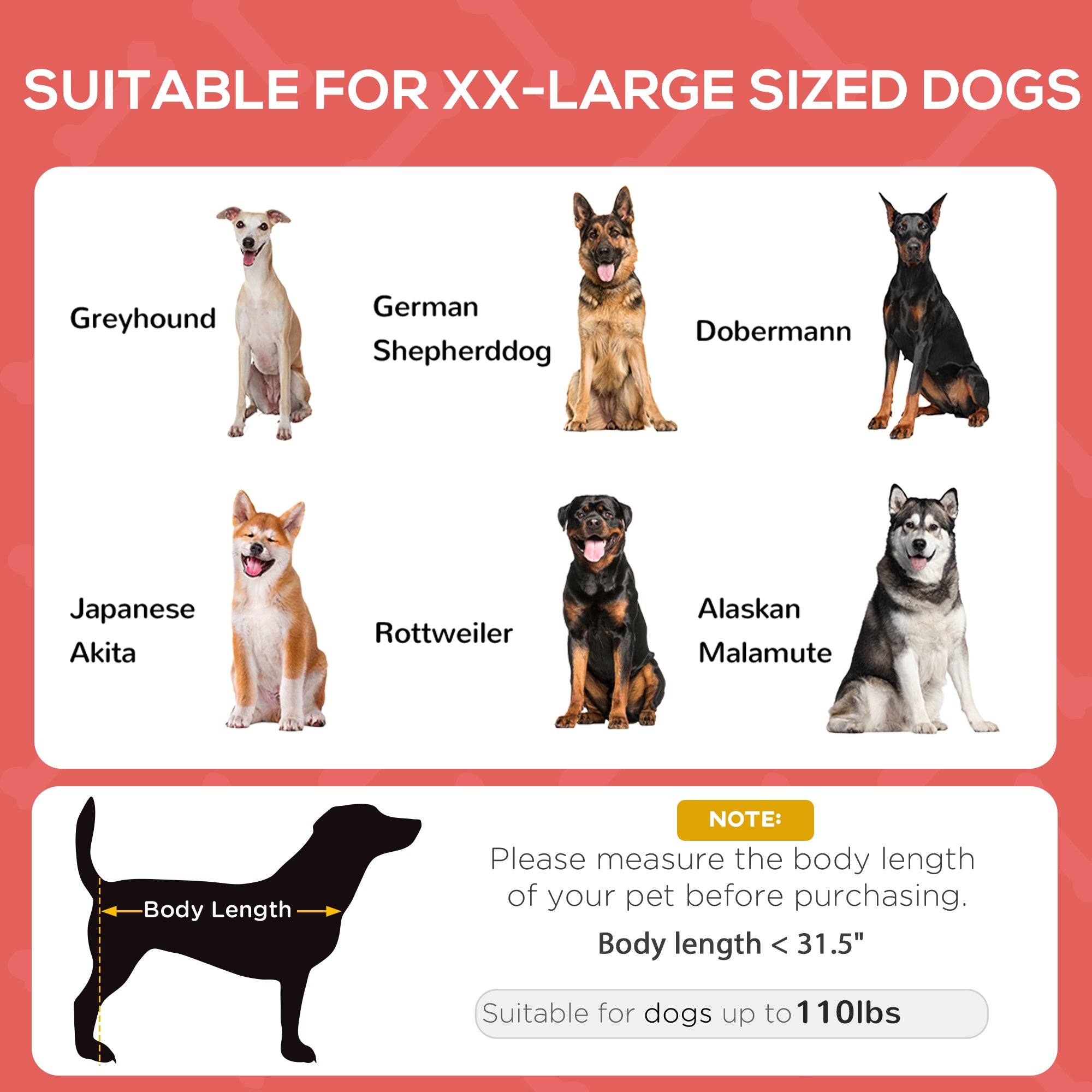 Elevated Cooling Dog Cot — 48"