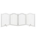 Freestanding Pet Gate — Foldable Wood