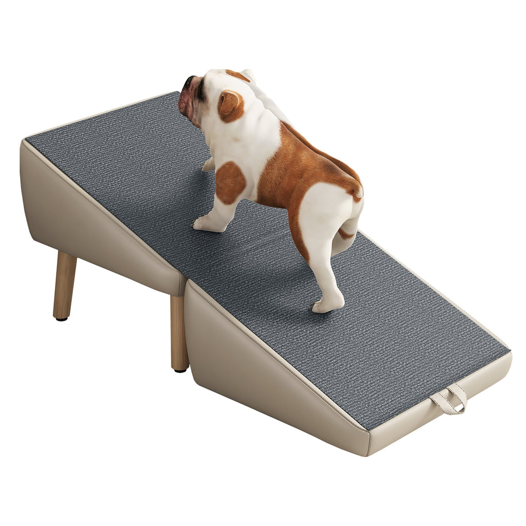 Foldable Wood Pet Stairs & Ramp — Large