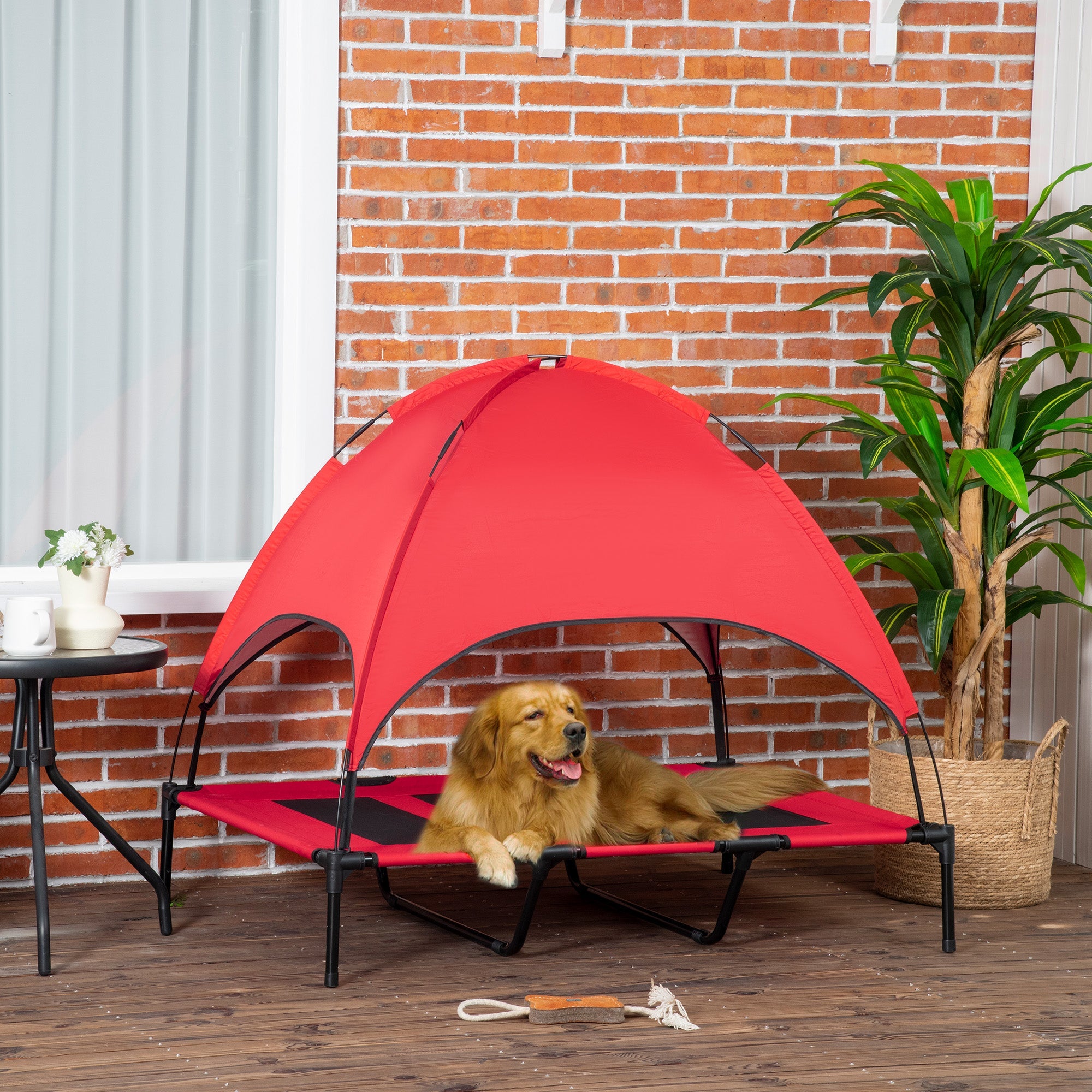 Elevated Cooling Dog Cot — 48"