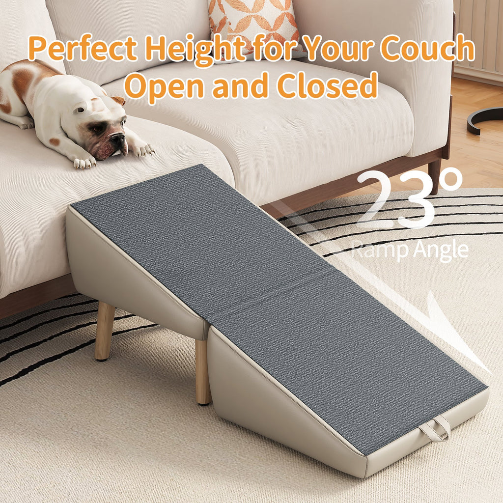 Foldable Wood Pet Stairs & Ramp — Large