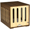 Dog Crate End Table — Removable Panel