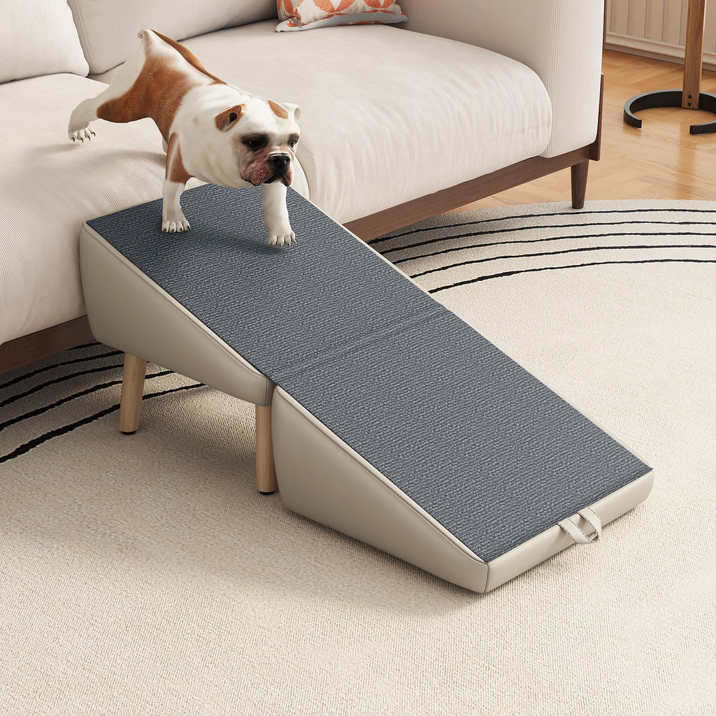 Foldable Wood Pet Stairs & Ramp — Large