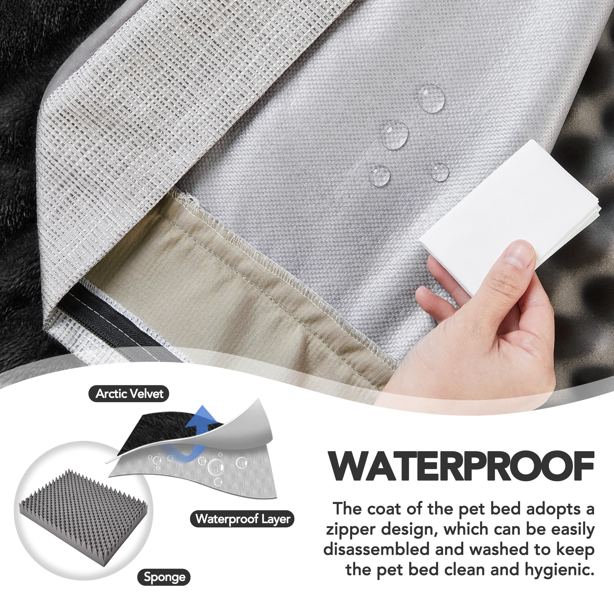 Orthopedic Dog Bed — Non-Slip