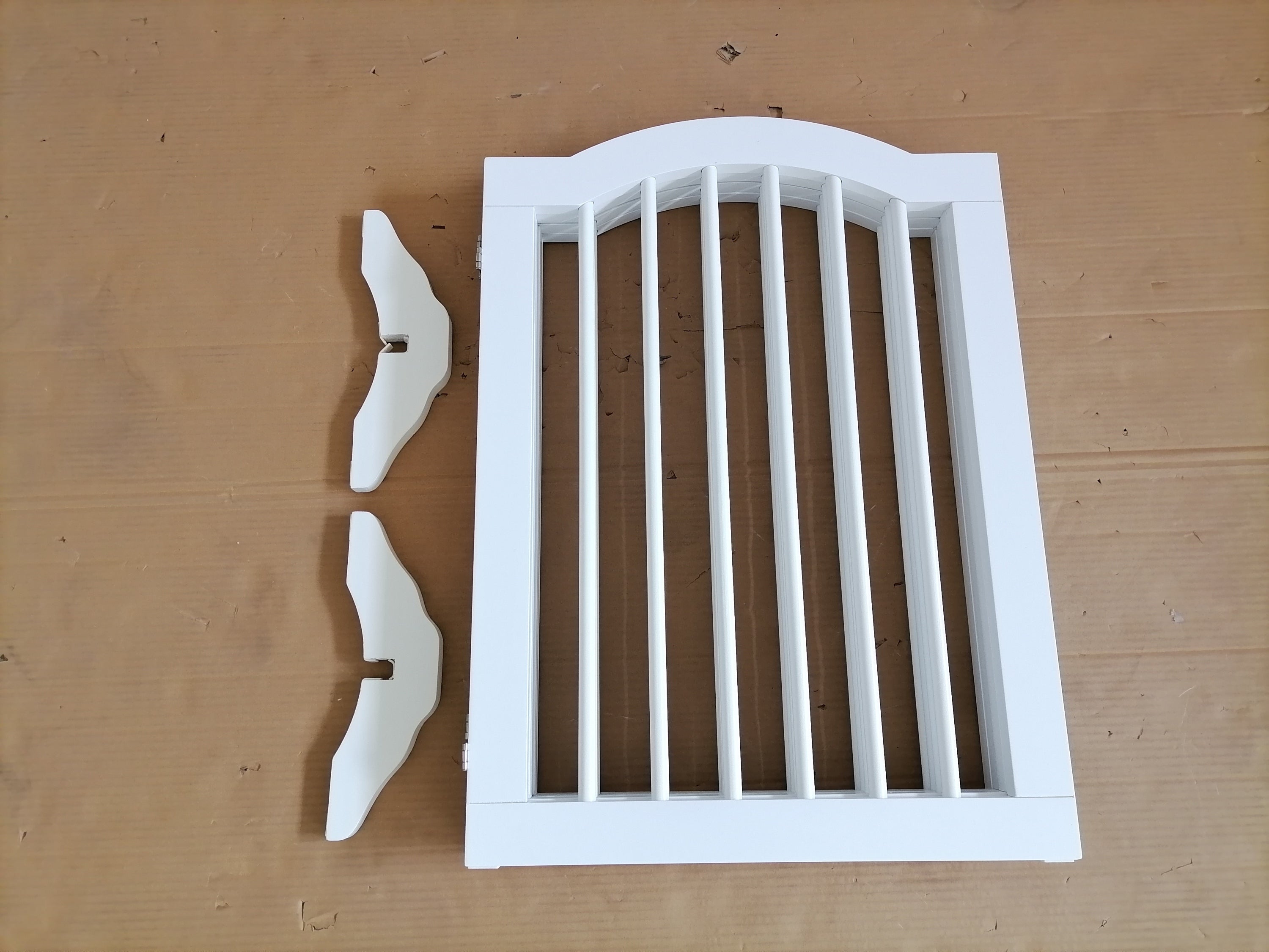 Freestanding Pet Gate — Foldable Wood