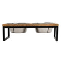 Elevated Feeder — Wood & Steel