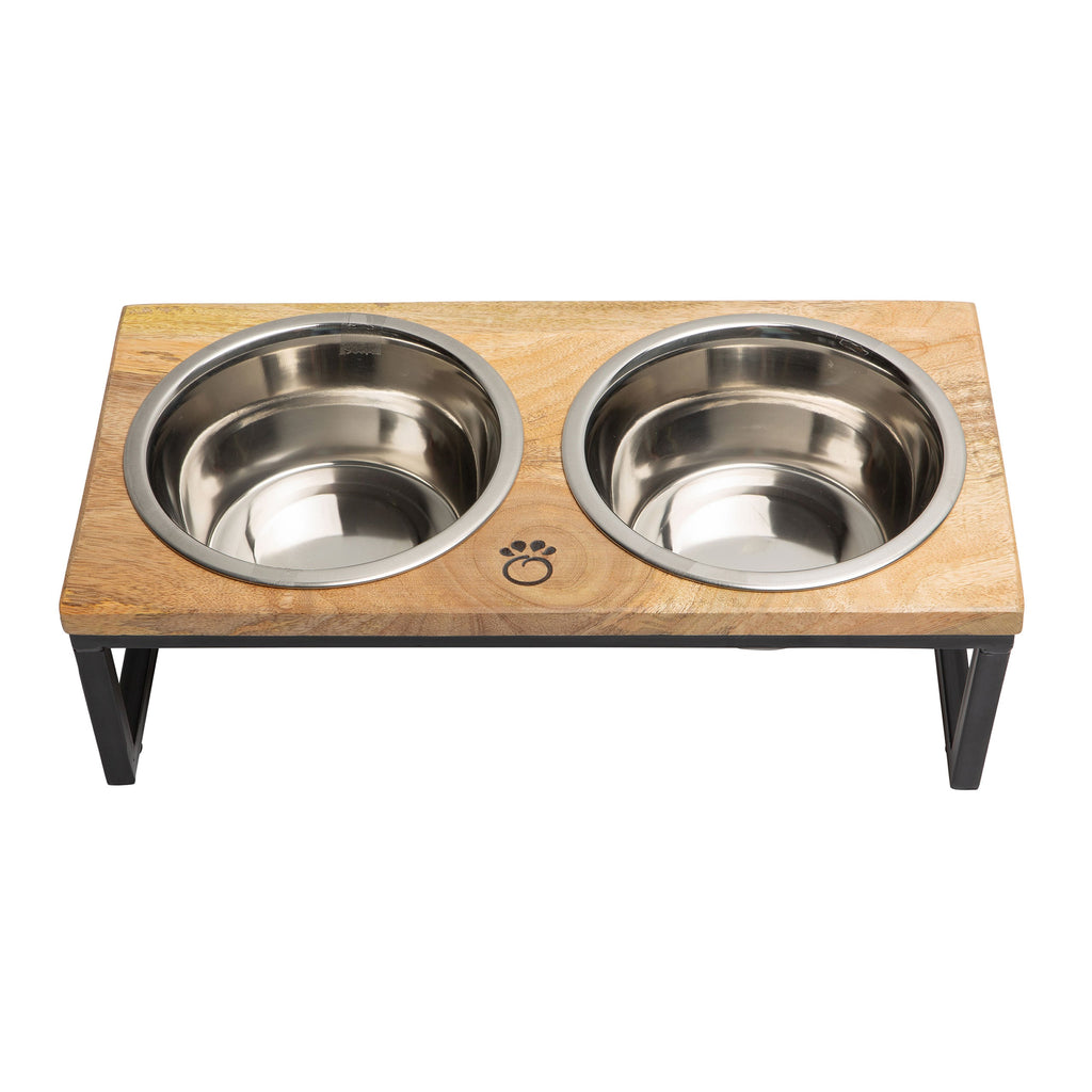 Elevated Feeder — Wood & Steel