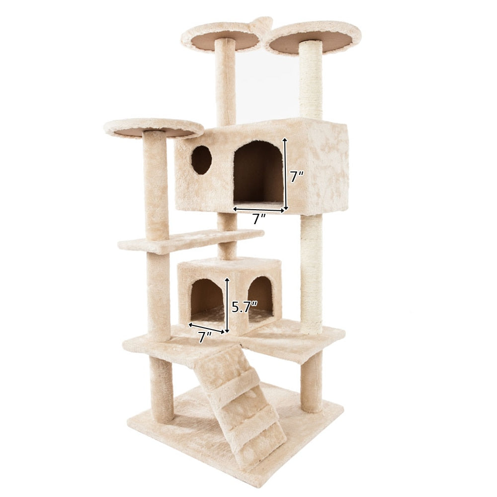 Cat Climbing Tower — Sisal Rope