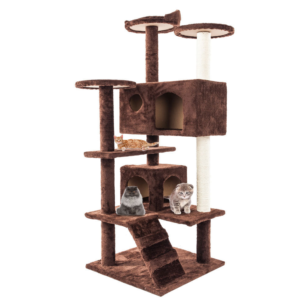 Cat Climbing Tower — Sisal Rope