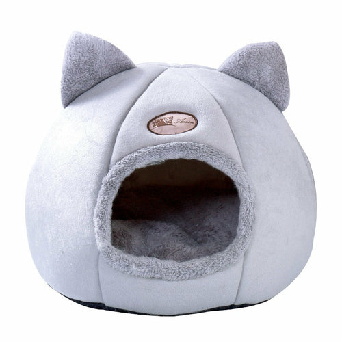 2-in-1 Pet Cave Bed