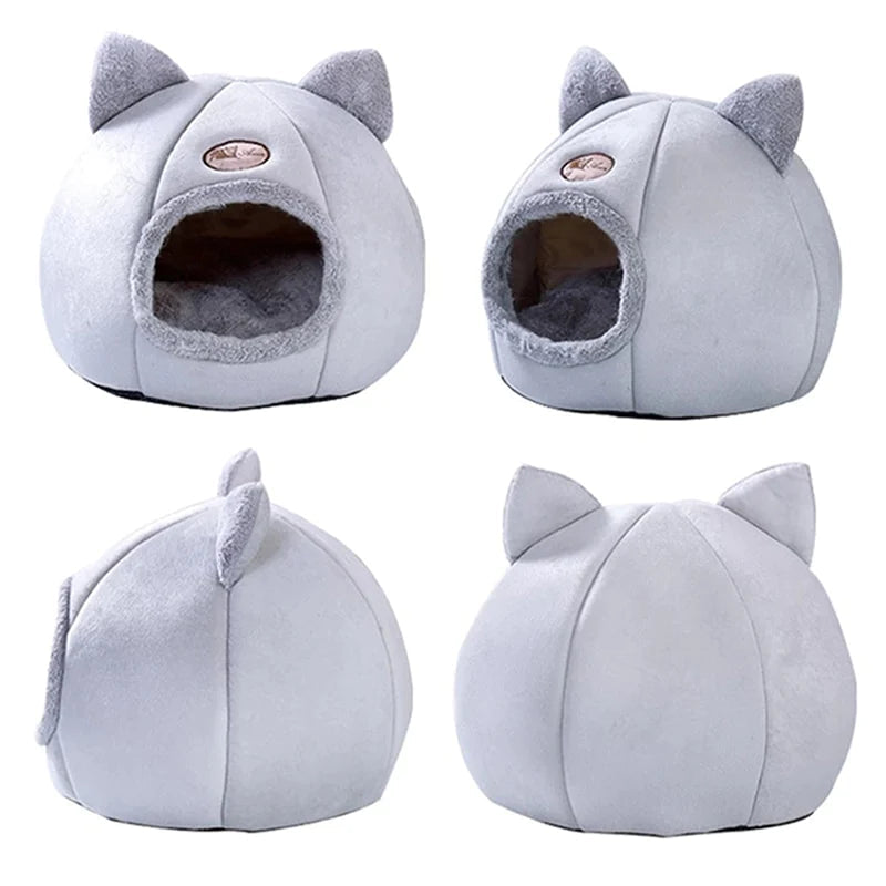 2-in-1 Pet Cave Bed