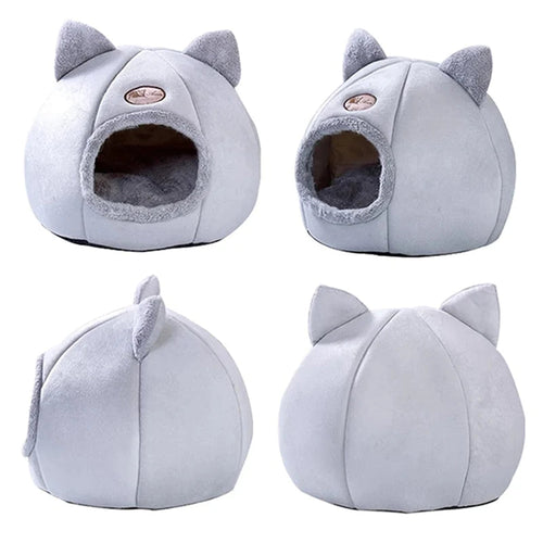 2-in-1 Pet Cave Bed