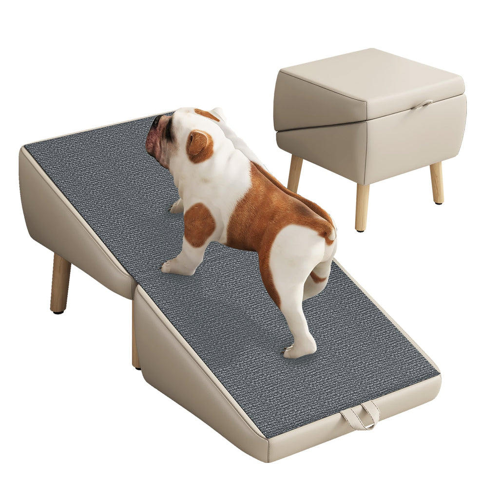 Foldable Wood Pet Stairs & Ramp — Large
