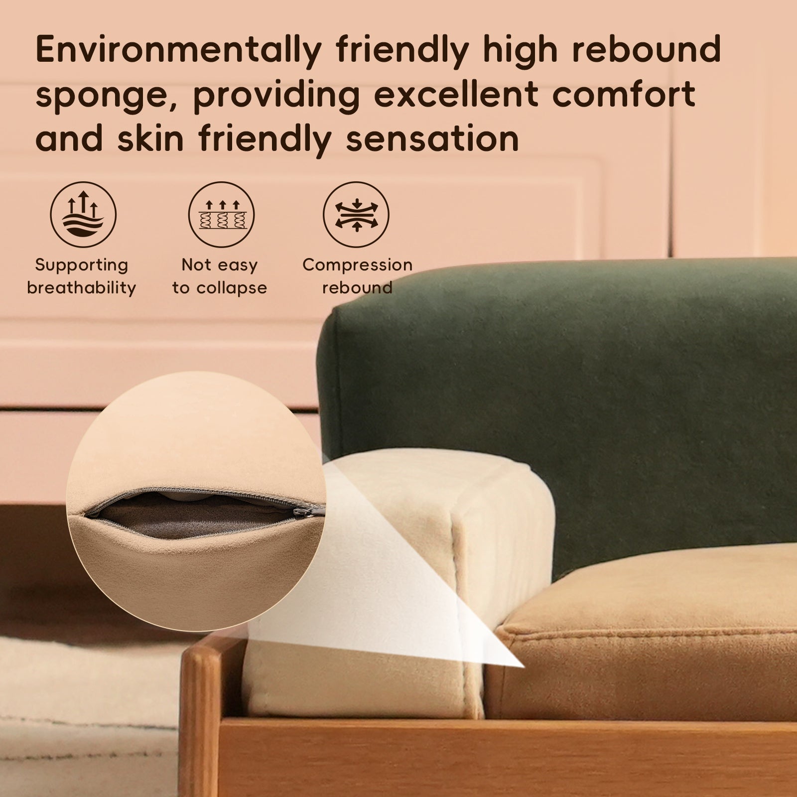 Oak Veneer Pet Bed — Modern