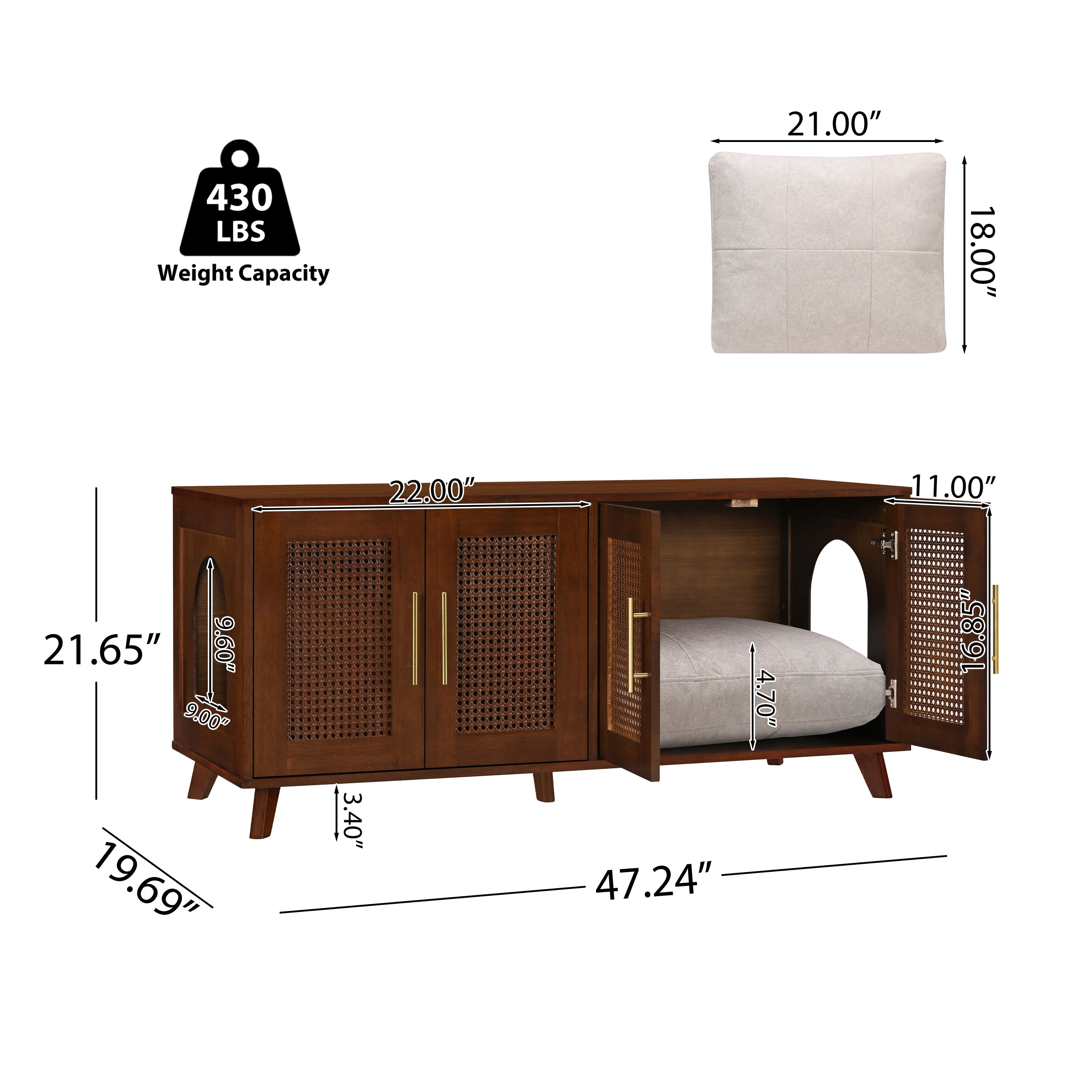 Cat Cabinet — Hidden Litter Box