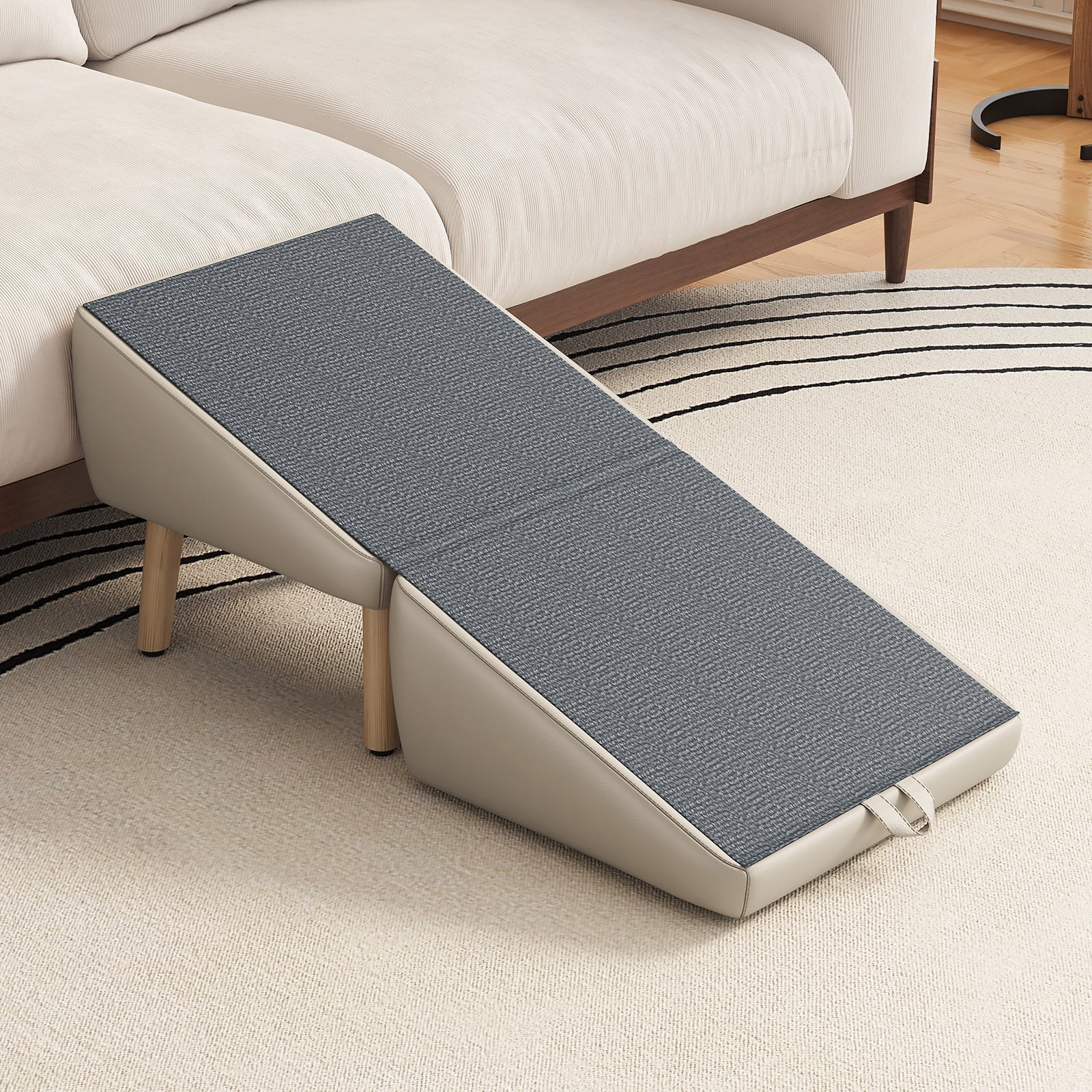 Foldable Wood Pet Stairs & Ramp — Large