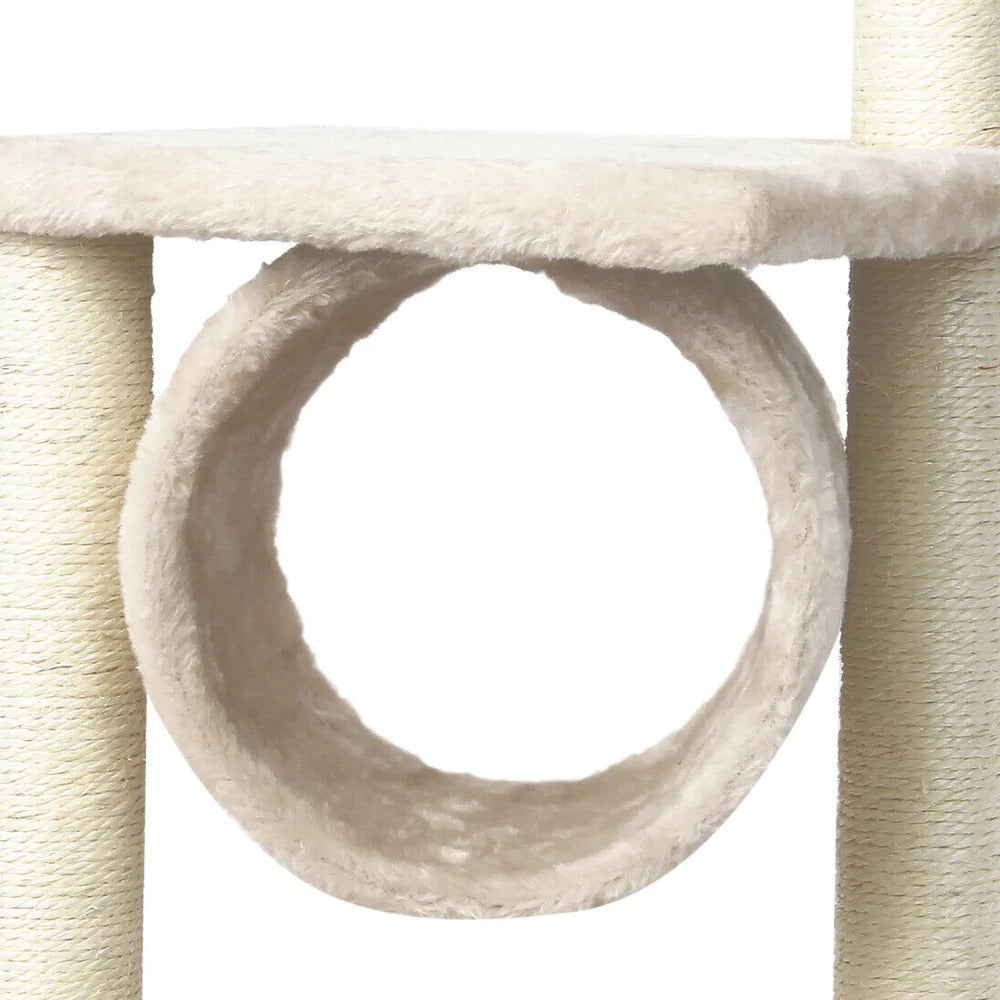 Cat Climbing Tower