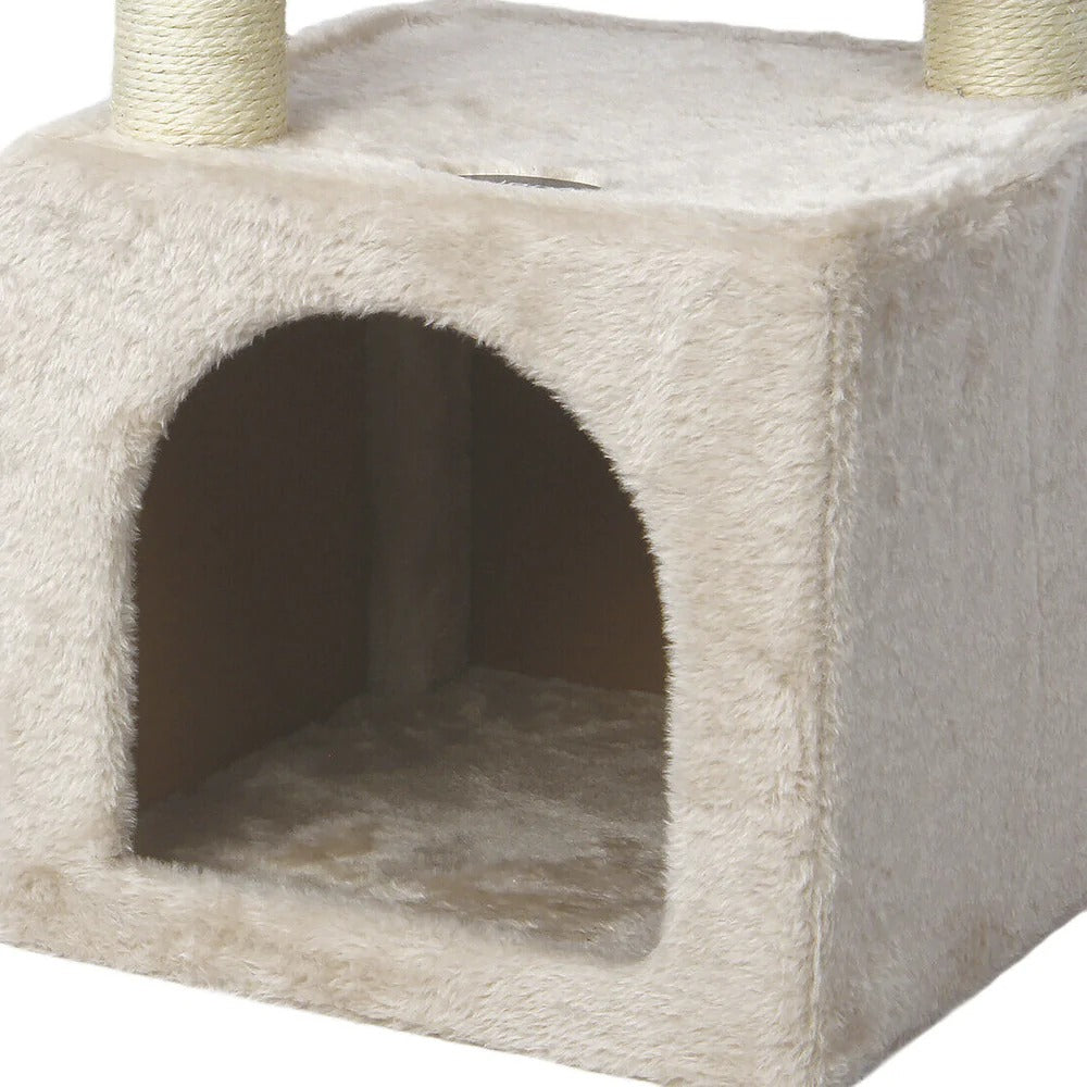 Cat Climbing Tower