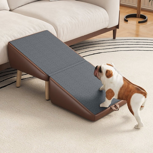 Foldable Wood Pet Stairs & Ramp — Large