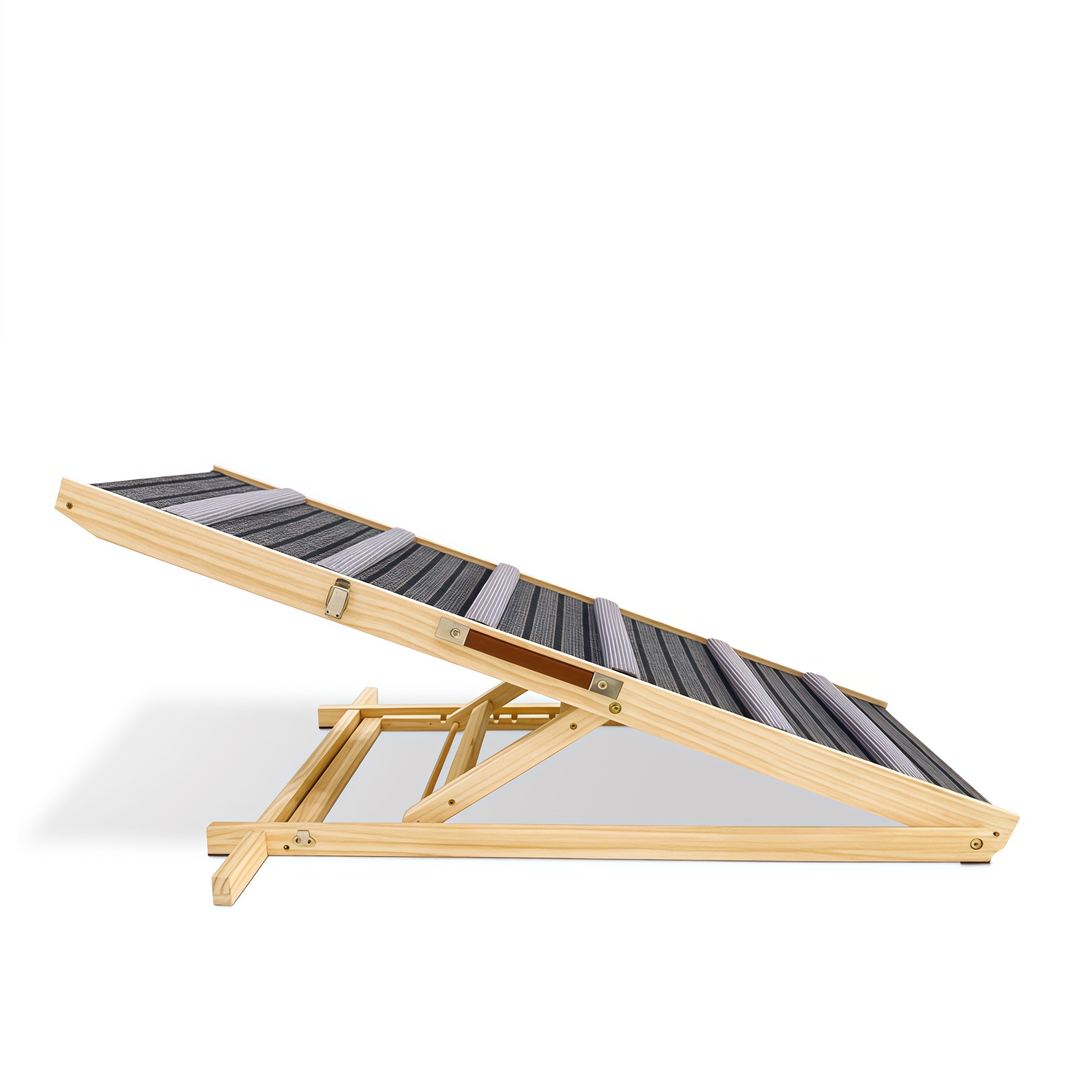 Adjustable Dog Ramp — Solid Wood