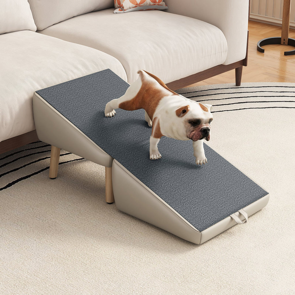 Foldable Wood Pet Stairs & Ramp — Large