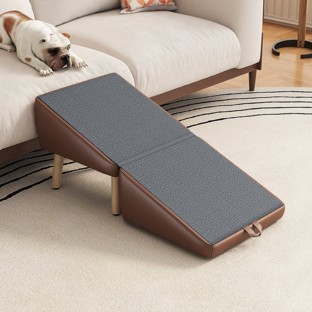 Foldable Wood Pet Stairs & Ramp — Large