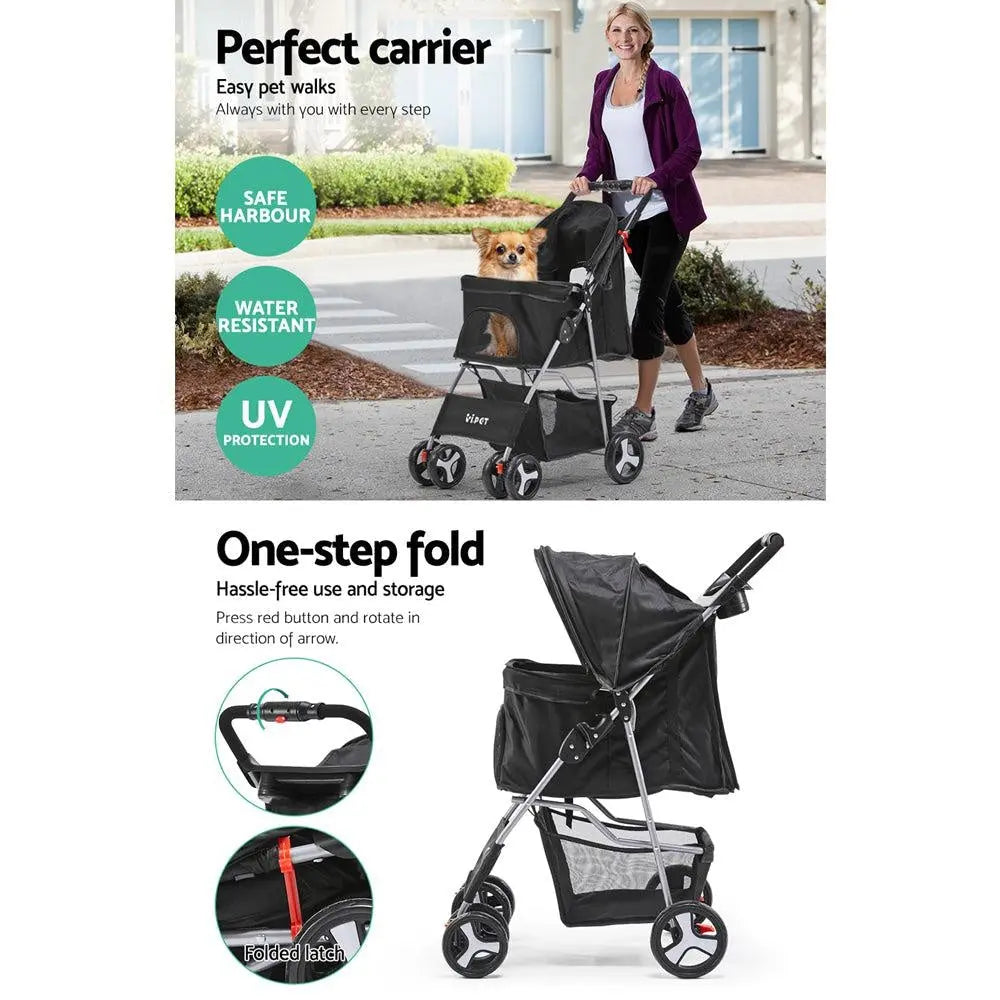 Wheel Pet Stroller — All-Terrain