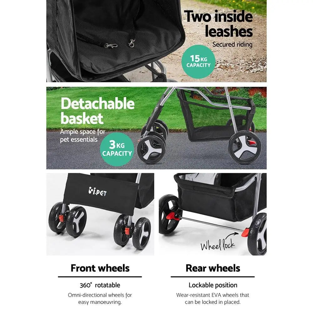 Wheel Pet Stroller — All-Terrain
